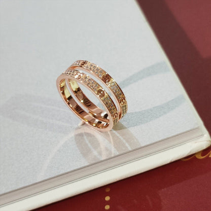 [⭐Mirelle]LOVE RING 2.65MM DIAMOND