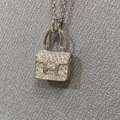 [⭐Mirelle]CONSTANCE PEDANT DIAMOND NECKLACE