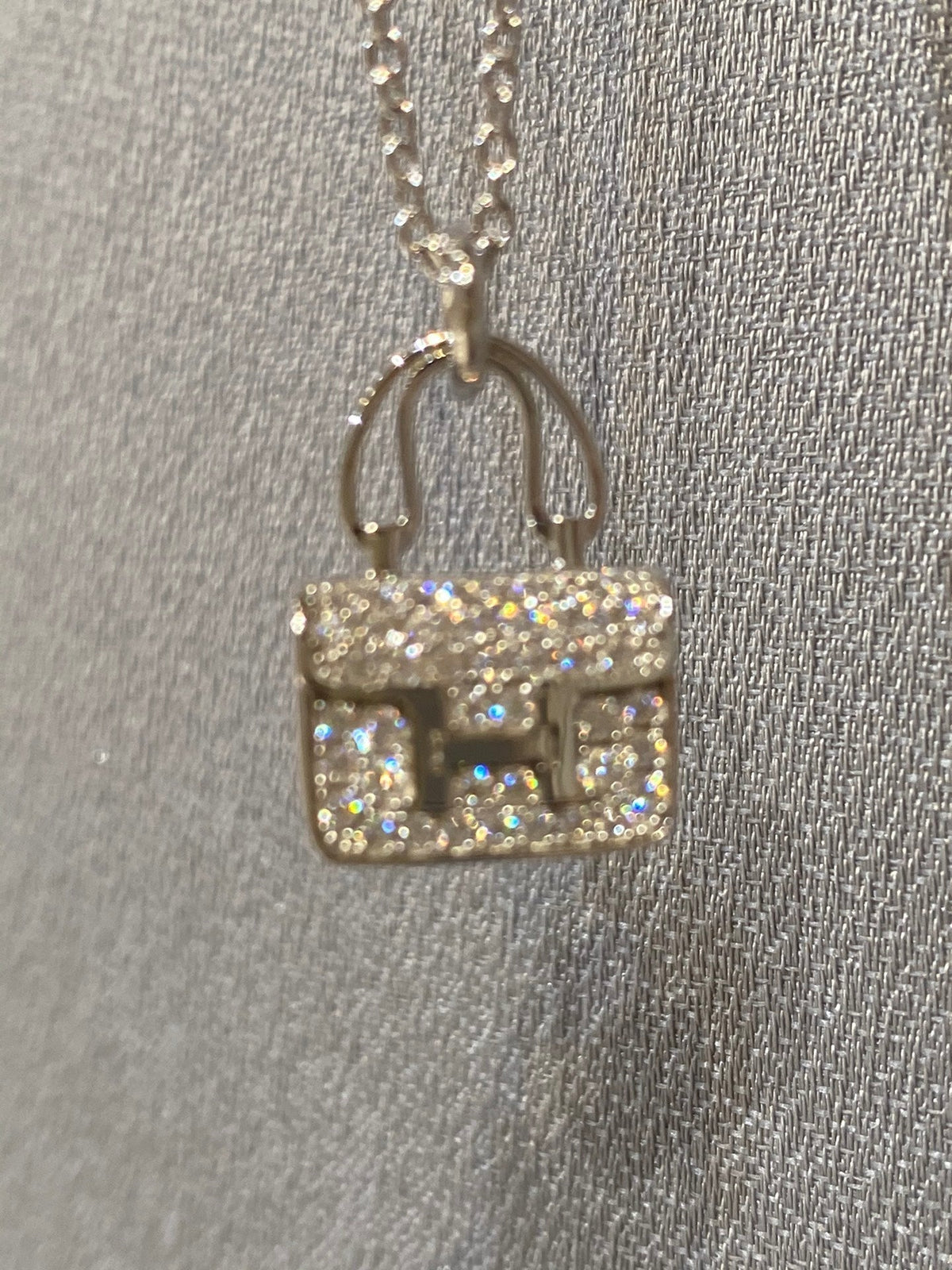 [⭐Mirelle]CONSTANCE PEDANT DIAMOND NECKLACE