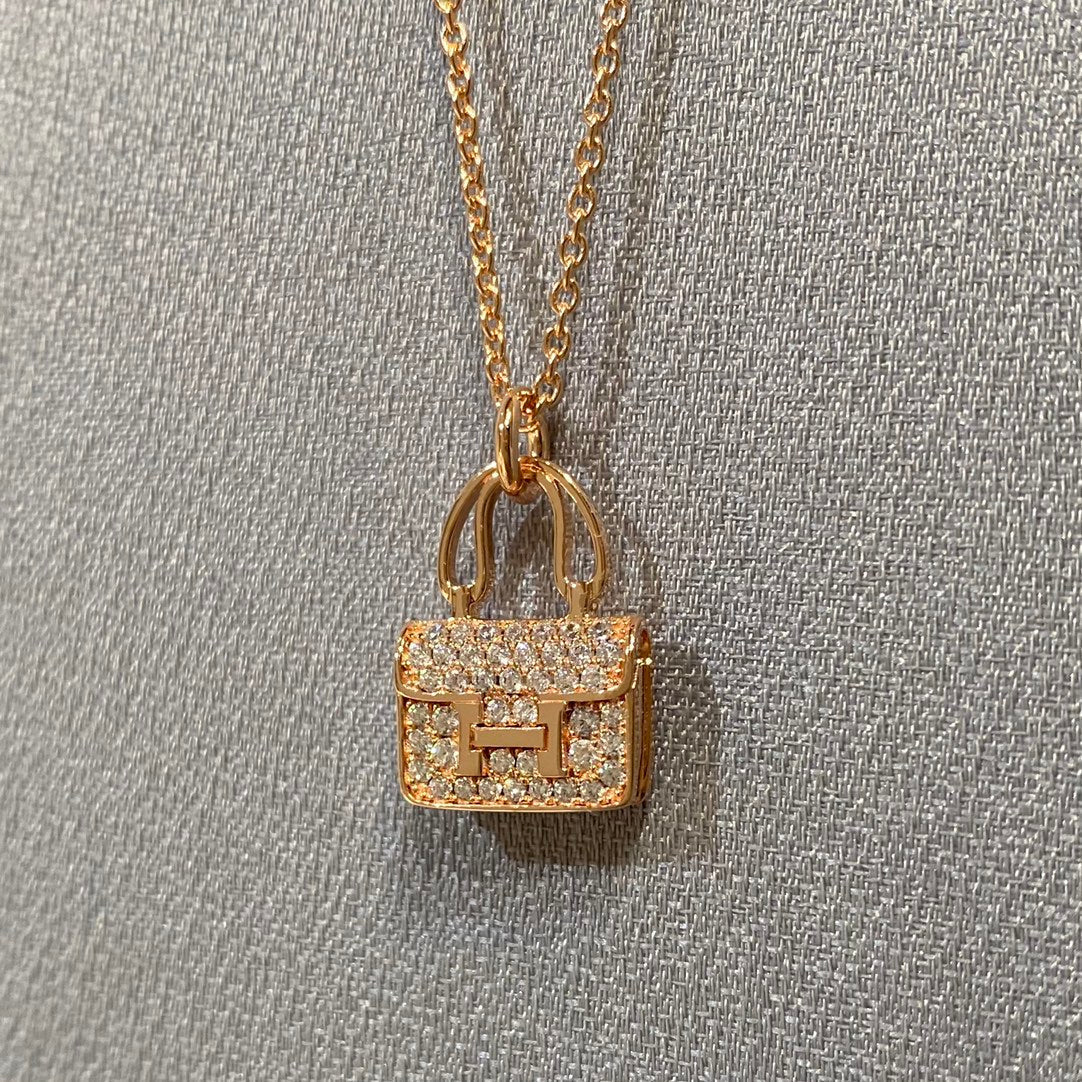 [⭐Mirelle]CONSTANCE PEDANT DIAMOND NECKLACE