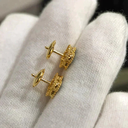 [⭐Mirelle]CLOVER MINI 9.5MM MALACHITE  EARRINGS