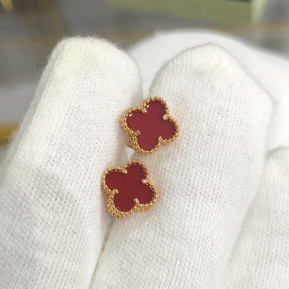 [⭐Mirelle]CLOVER MINI GOLD EARRINGS