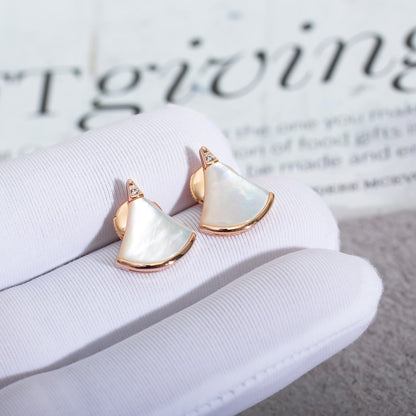 [⭐Mirelle]DIVAS DREAM EARRINGS PINK GOLD