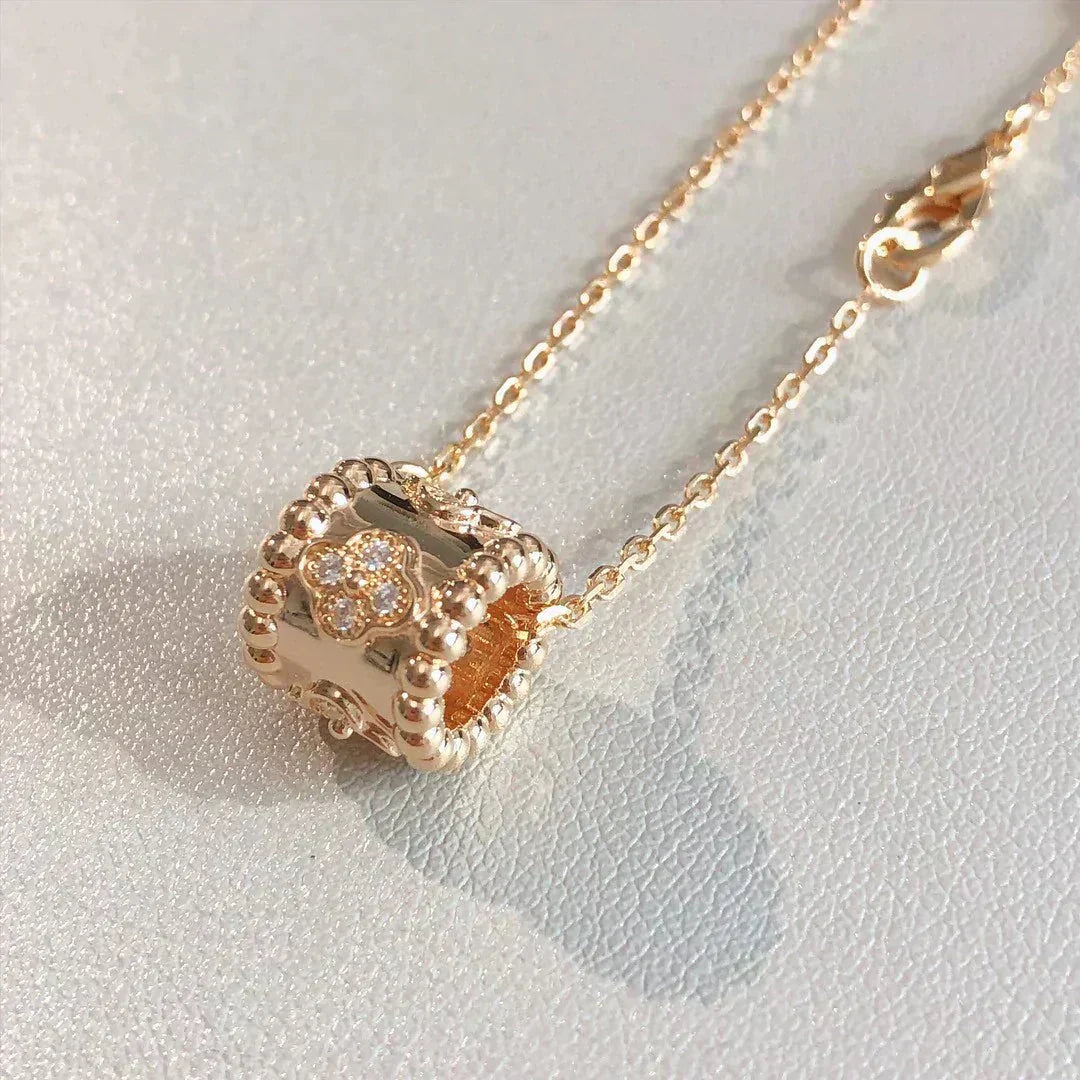 [⭐Mirelle]PERLEE PEDANT NECKLACE GOLD / ROSE GOLD