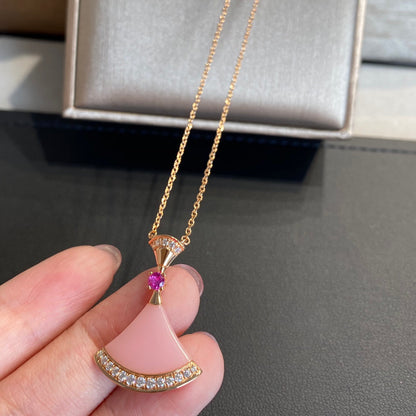 [⭐Mirelle]DREAM NECKLACE PINK OPAL