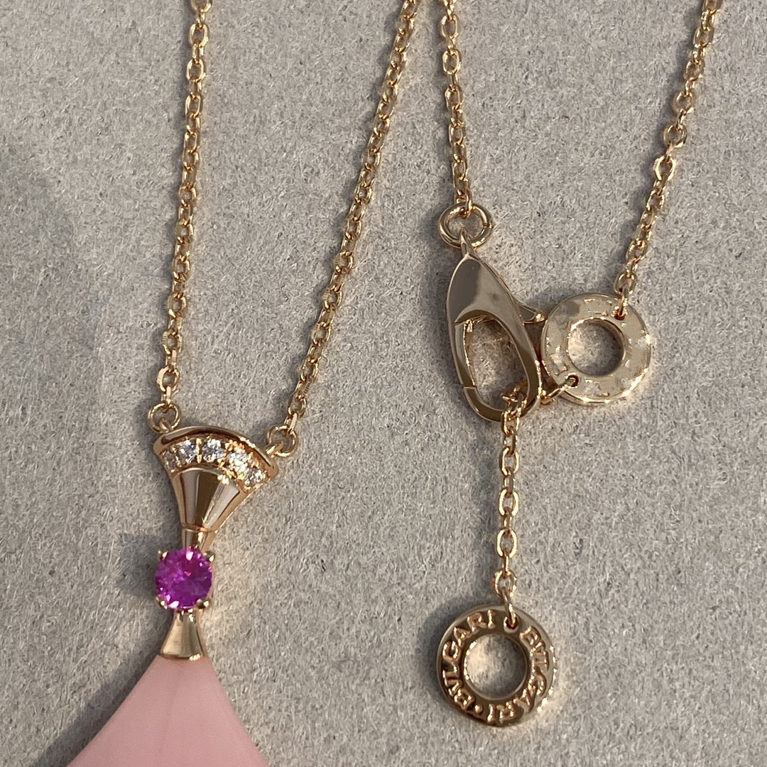 [⭐Mirelle]DREAM NECKLACE PINK OPAL
