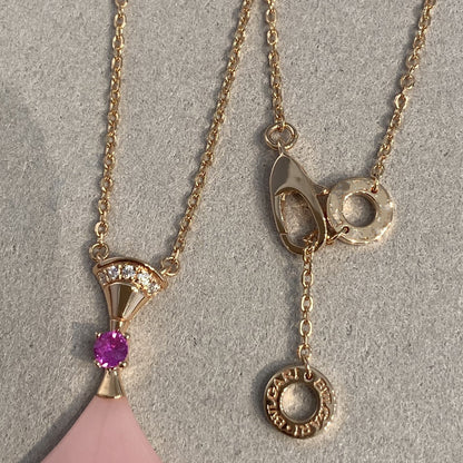 [⭐Mirelle]DREAM NECKLACE PINK OPAL