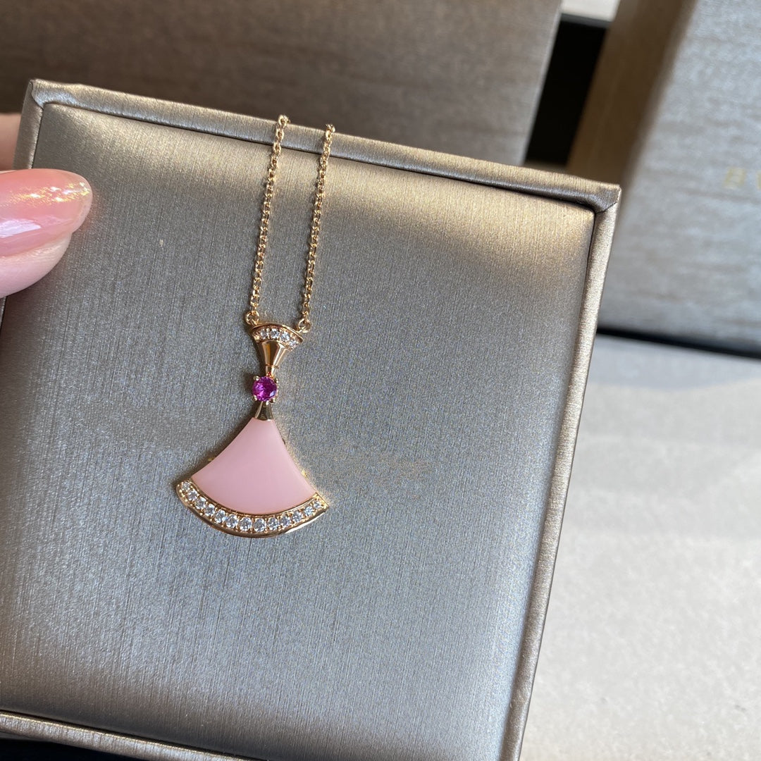 [⭐Mirelle]DREAM NECKLACE PINK OPAL