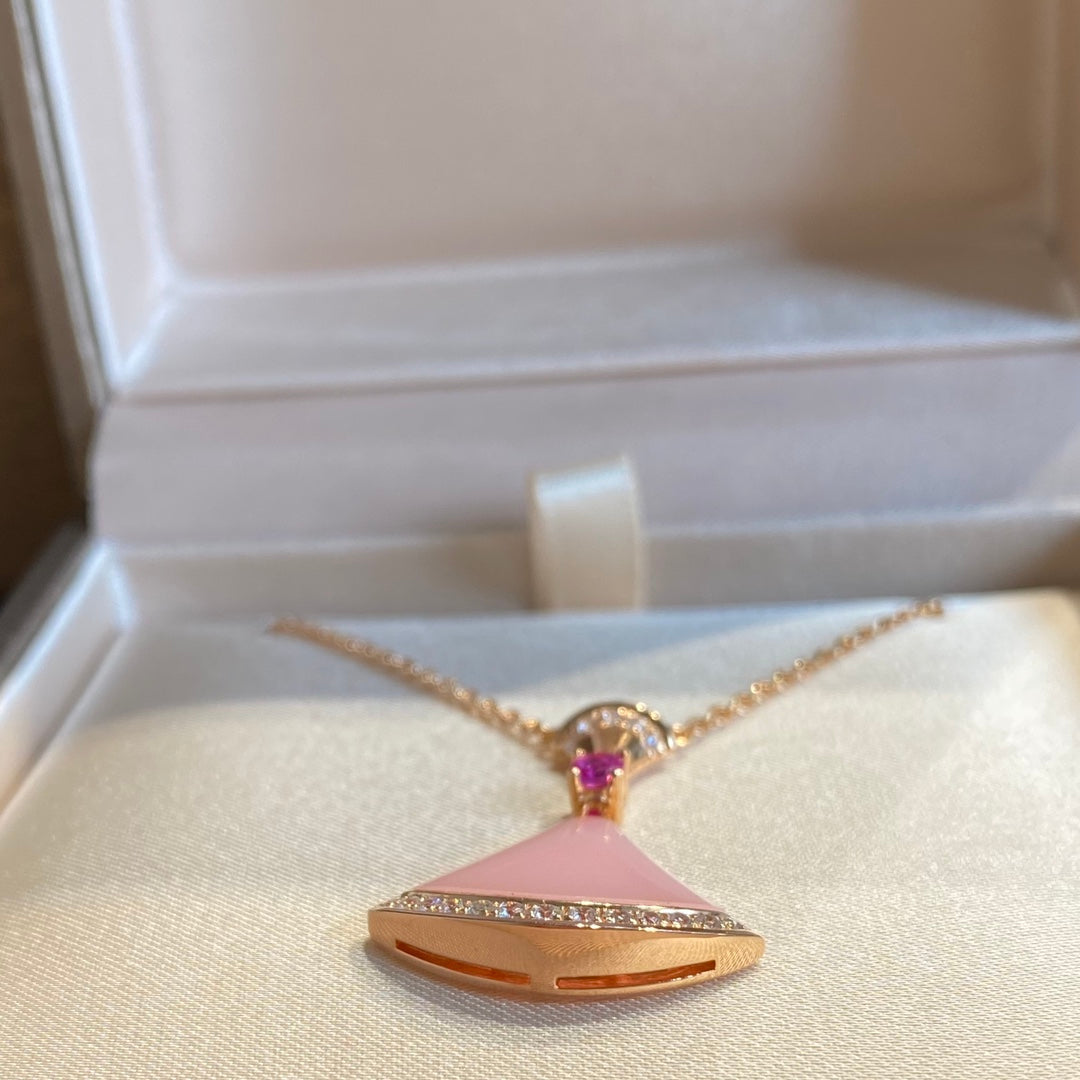[⭐Mirelle]DREAM NECKLACE PINK OPAL