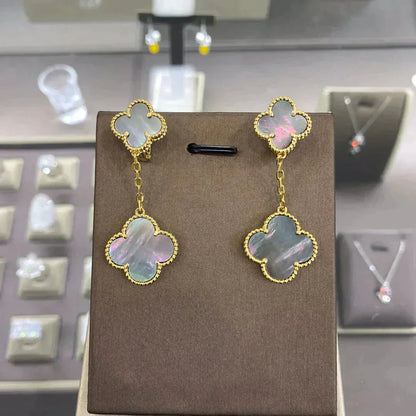 [⭐Mirelle]CLOVER 2 MOTIFS  EARRINGS (MULTIPLE CHOICESC