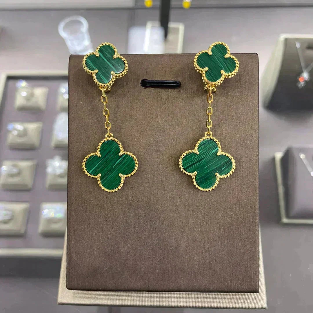 [⭐Mirelle]CLOVER 2 MOTIFS  EARRINGS (MULTIPLE CHOICESC