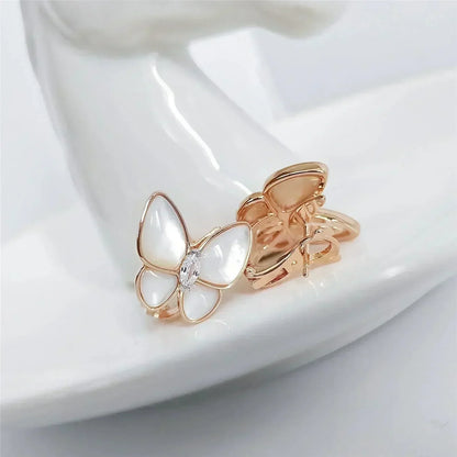 [⭐Mirelle]BUTTERFLY MOP DIAMOND EARRINGS
