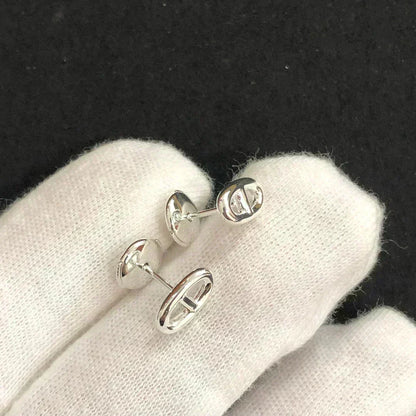[⭐Mirelle]CHAINE SMALL EARRINGS GOLD AND SILVER