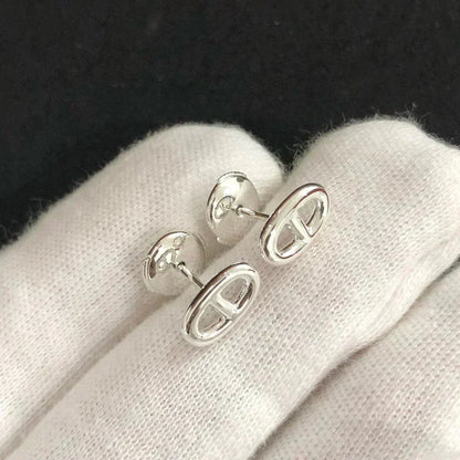 [⭐Mirelle]CHAINE SMALL EARRINGS GOLD AND SILVER