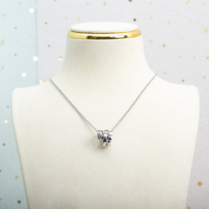 [⭐Mirelle]SERPENTI SILVER NECKLACE DIAMOND