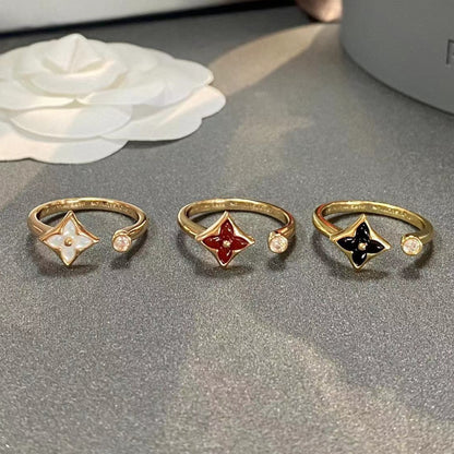 [⭐Mirelle]STAR 1 DIAMOND OPEN RING