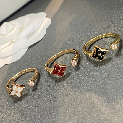 [⭐Mirelle]STAR 1 DIAMOND OPEN RING