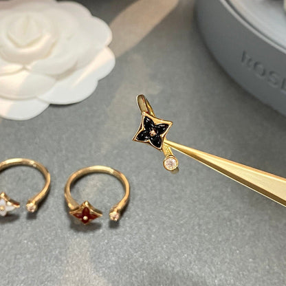 [⭐Mirelle]STAR 1 DIAMOND OPEN RING