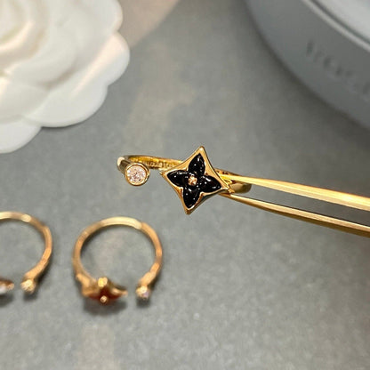 [⭐Mirelle]STAR 1 DIAMOND OPEN RING