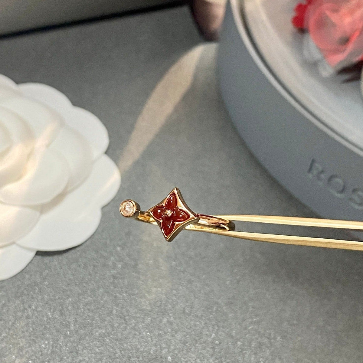 [⭐Mirelle]STAR 1 DIAMOND OPEN RING