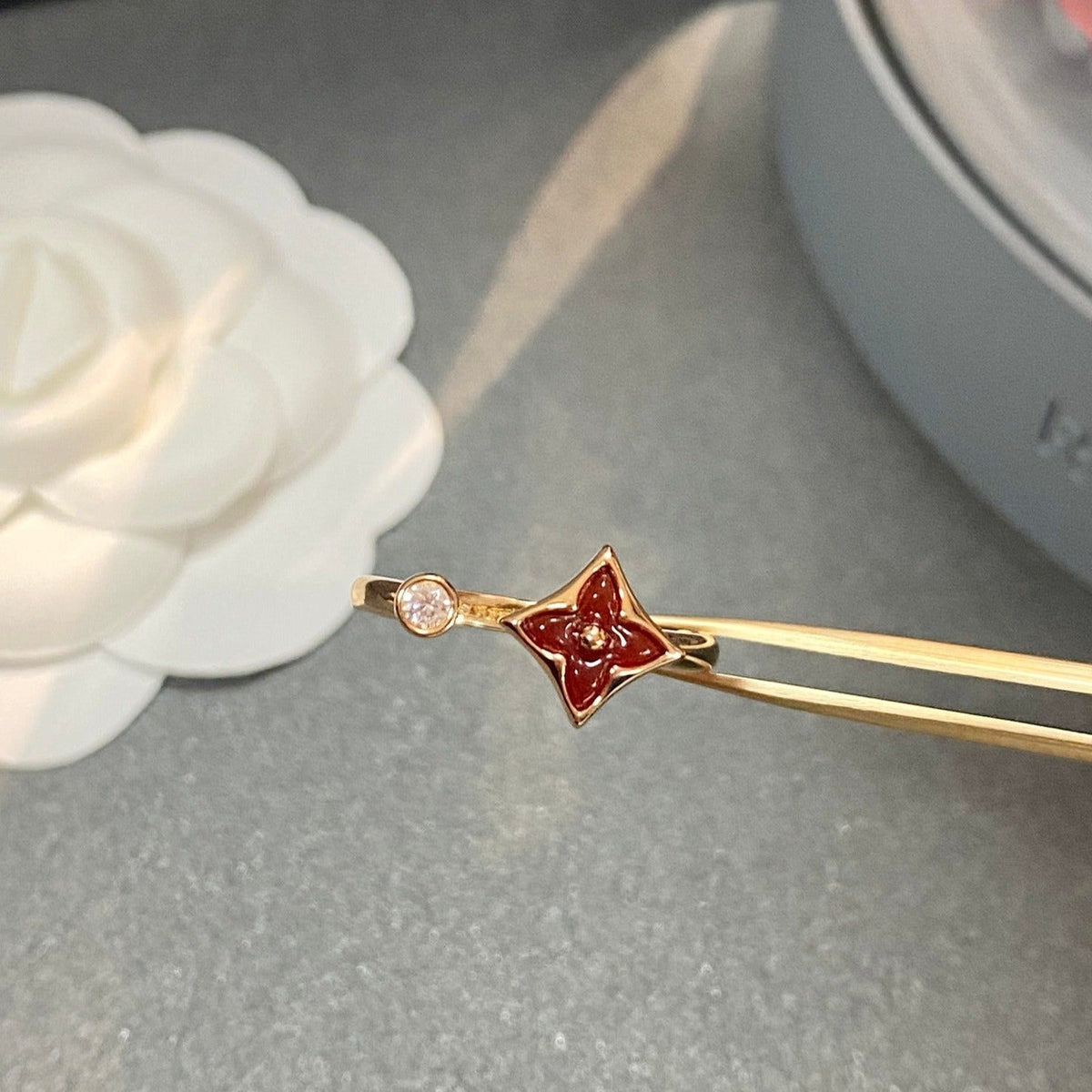 [⭐Mirelle]STAR 1 DIAMOND OPEN RING