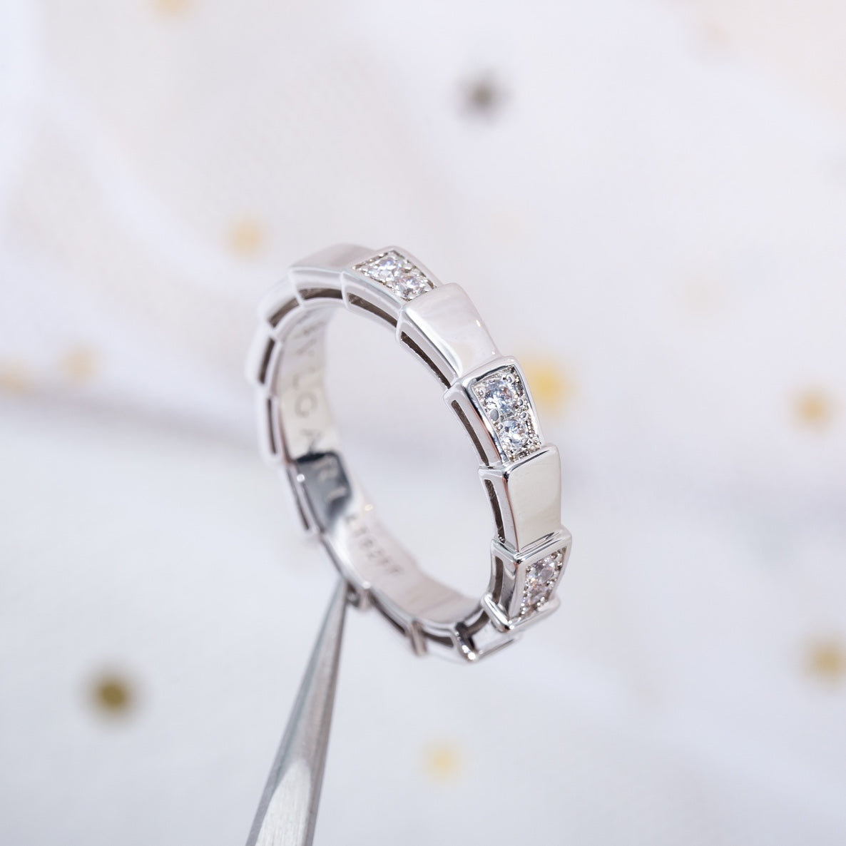 [⭐Mirelle]SERPENTI RING SILVER  3MM