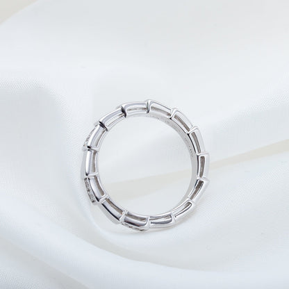[⭐Mirelle]SERPENTI RING SILVER  3MM
