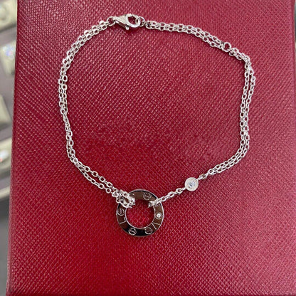 [⭐Mirelle]LOVE BRACELET 2 DIAMOND