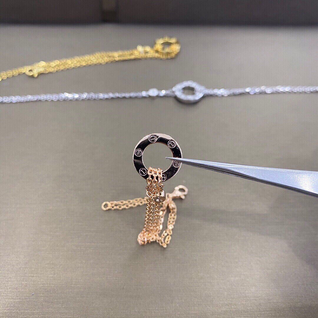 [⭐Mirelle]LOVE BRACELET 2 DIAMOND