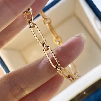 [⭐Mirelle]CHAINE BRACELET SMALL MODEL DIAMOND