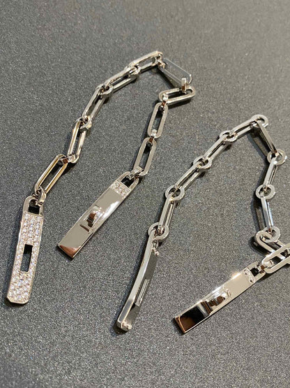 [⭐Mirelle]CHAINE BRACELET SMALL MODEL DIAMOND
