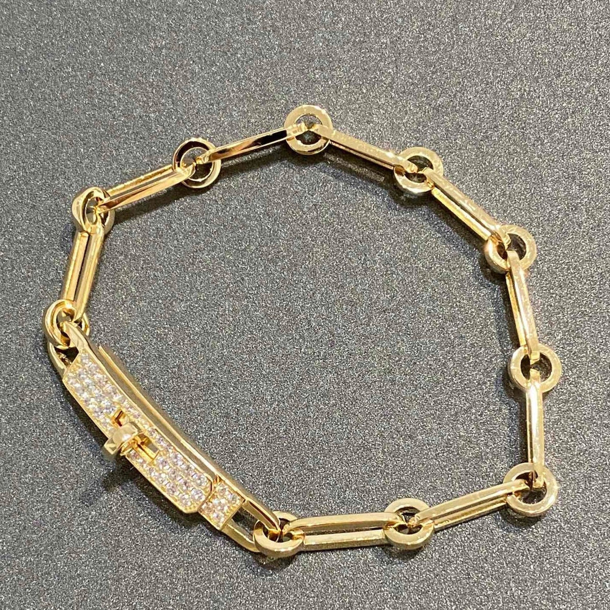 [⭐Mirelle]CHAINE BRACELET SMALL MODEL DIAMOND