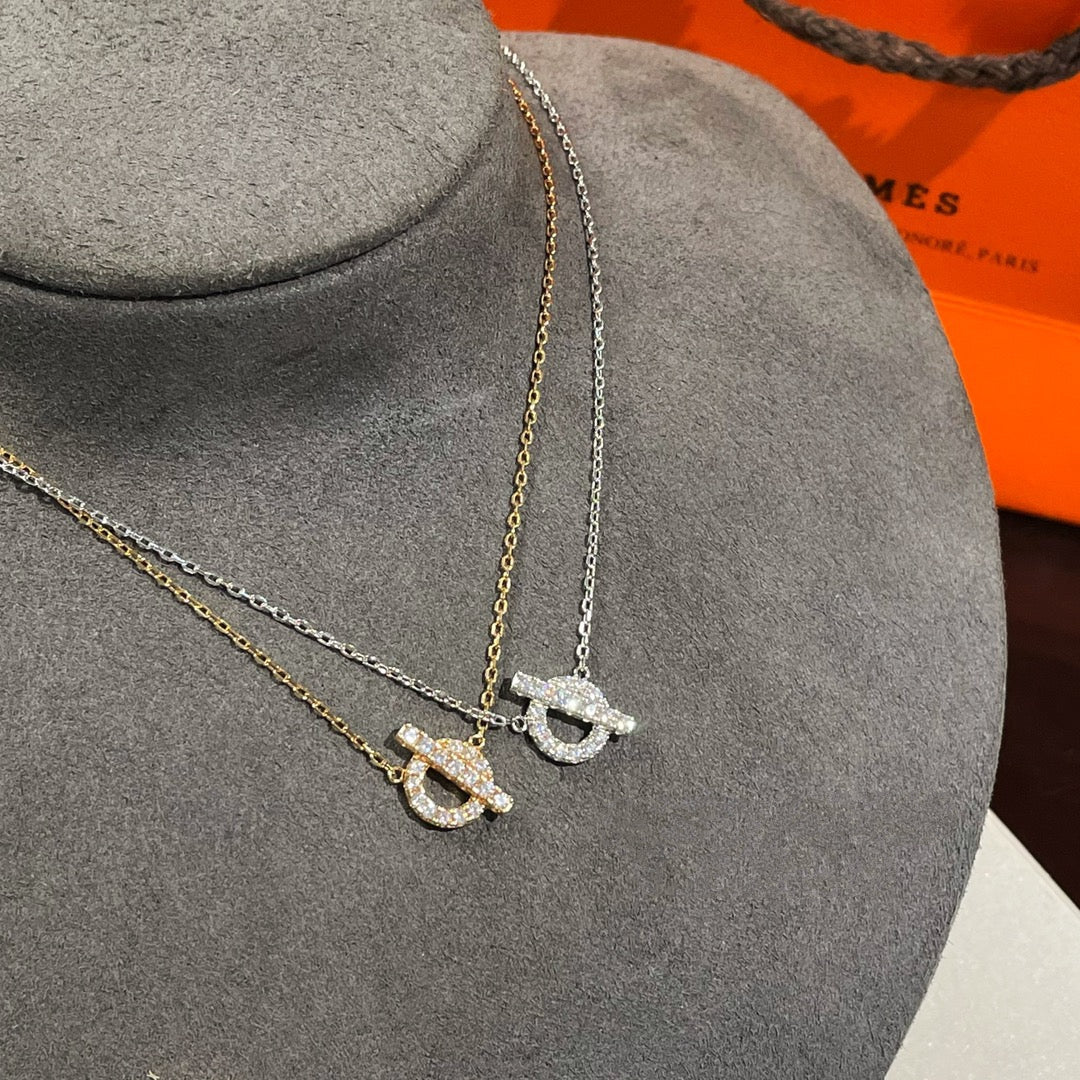 [⭐Mirelle]ECHAPEE NECKLACE DIAMOND
