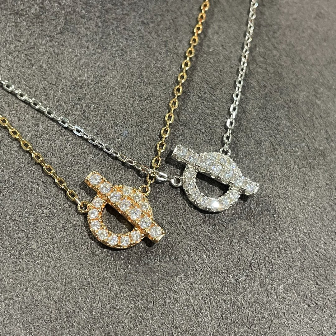 [⭐Mirelle]ECHAPEE NECKLACE DIAMOND