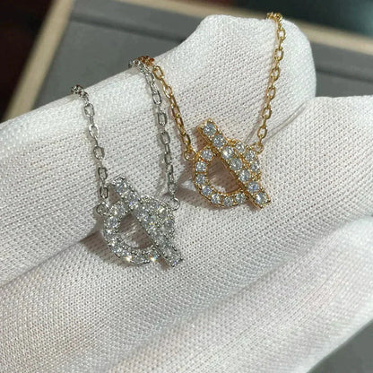 [⭐Mirelle]ECHAPEE NECKLACE DIAMOND