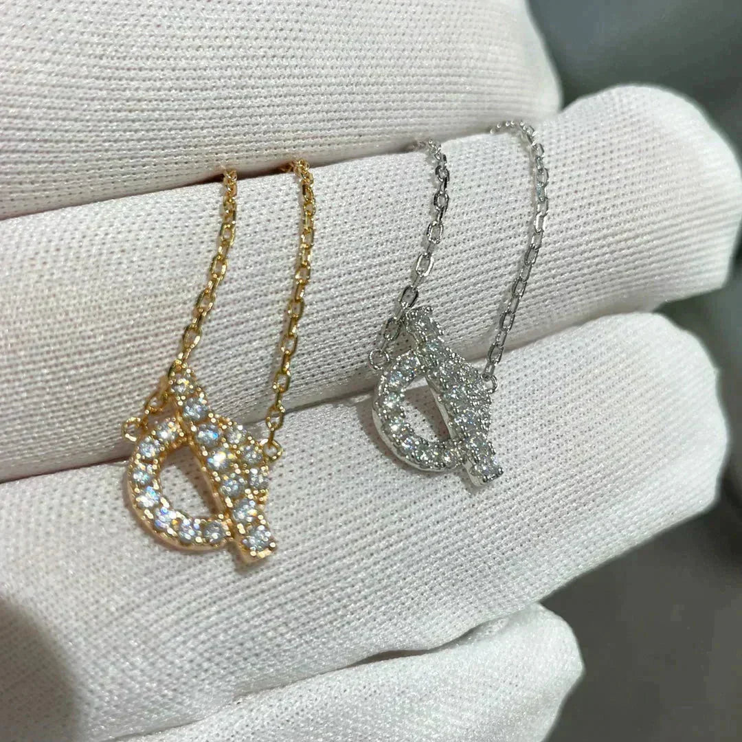 [⭐Mirelle]ECHAPEE NECKLACE DIAMOND