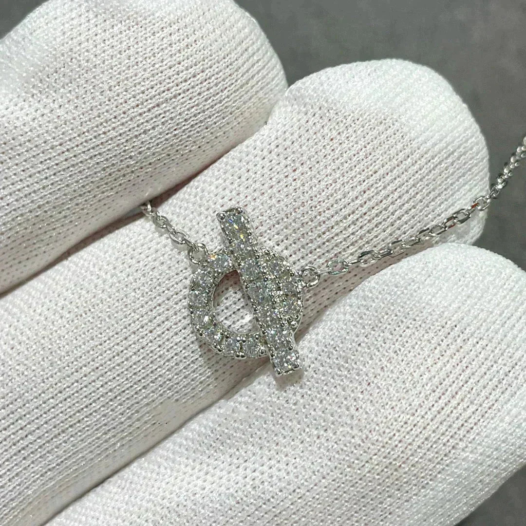 [⭐Mirelle]ECHAPEE NECKLACE DIAMOND
