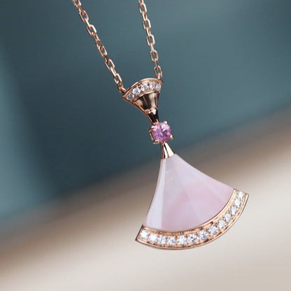 [⭐Mirelle]DREAM NECKLACE PINK MOP DIAMOND