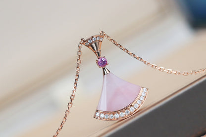[⭐Mirelle]DREAM NECKLACE PINK MOP DIAMOND