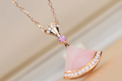 [⭐Mirelle]DREAM NECKLACE PINK MOP DIAMOND