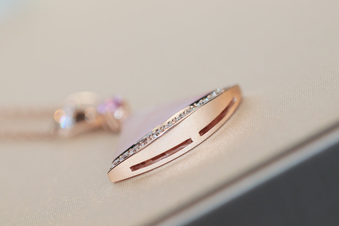 [⭐Mirelle]DREAM NECKLACE PINK MOP DIAMOND