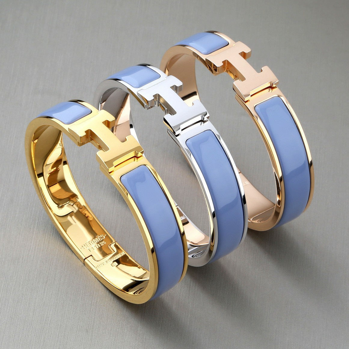 [⭐Mirelle]H BRACELET ROMANTIC BLUE 12MM