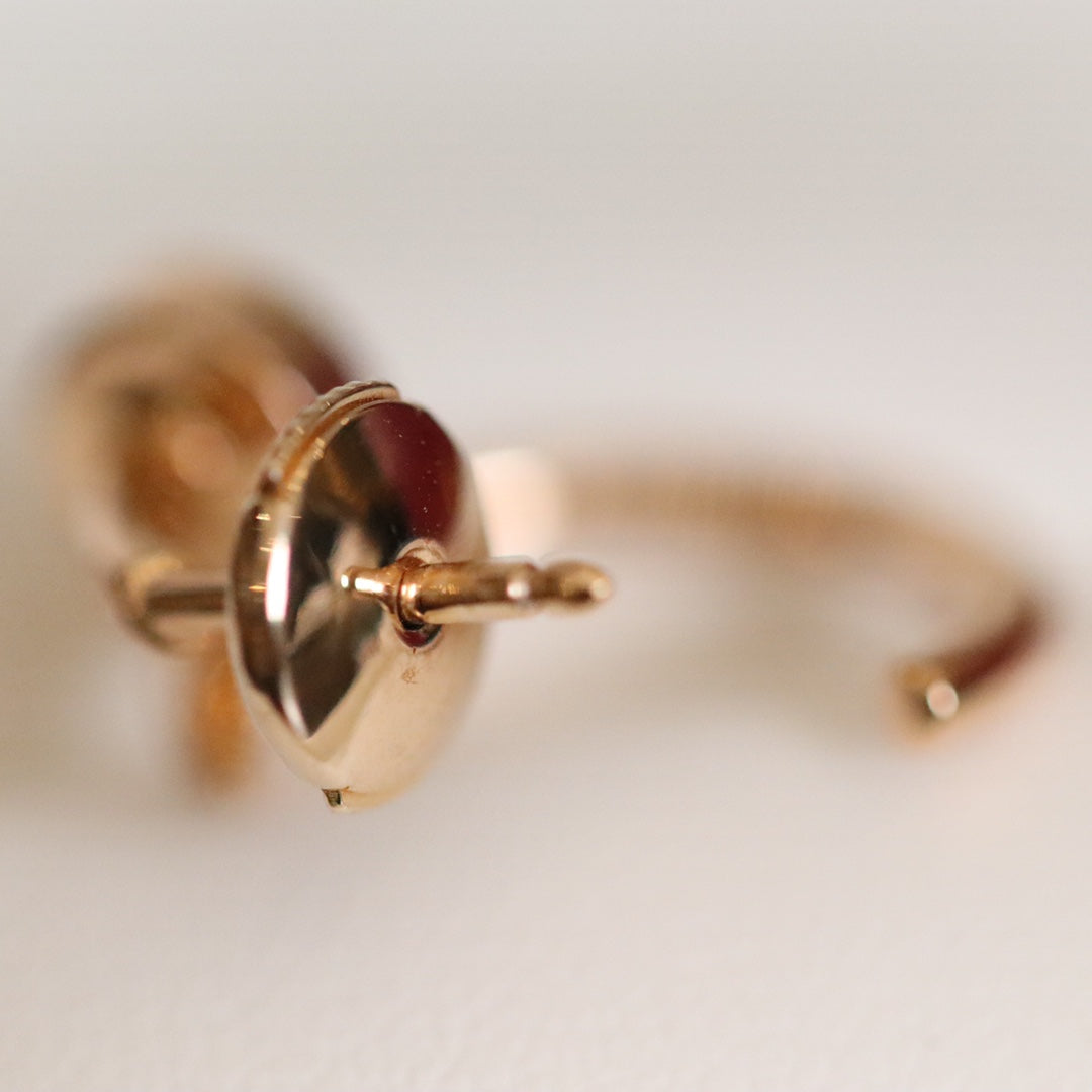 [⭐Mirelle]JUSTE EARRINGS PINK GOLD