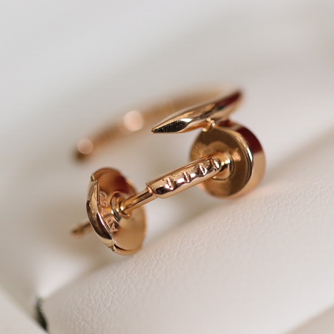 [⭐Mirelle]JUSTE EARRINGS PINK GOLD