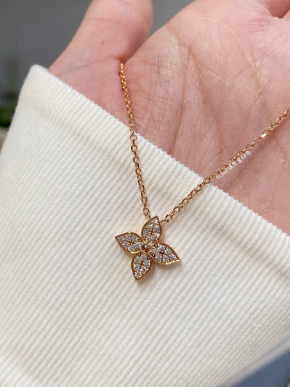 [⭐Mirelle]STAR DIAMOND NECKALCE