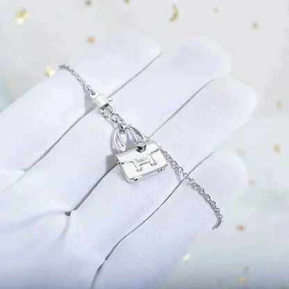 [⭐Mirelle]AMULETTE PEDANT SILVER NECKLACE