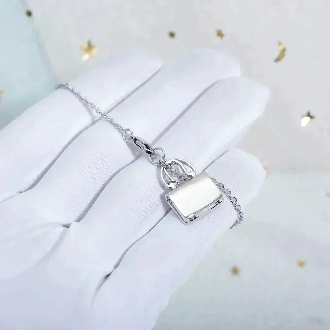 [⭐Mirelle]AMULETTE PEDANT SILVER NECKLACE