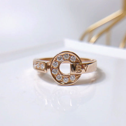 [⭐Mirelle]DREAM RING DIAMOND PINK GOLD