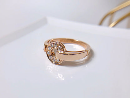 [⭐Mirelle]DREAM RING DIAMOND PINK GOLD