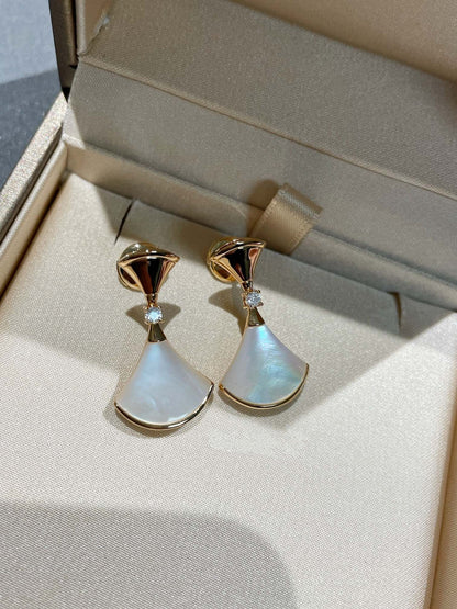 [⭐Mirelle]DREAM MOP 1 DIAMOND EARRINGS